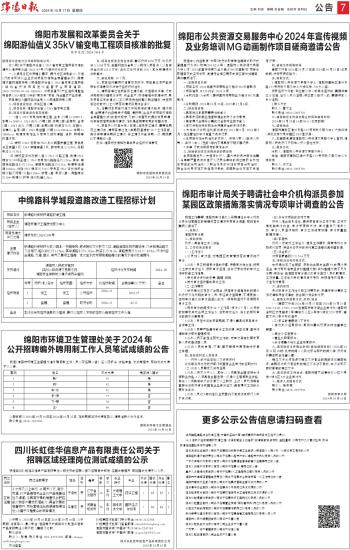 绵阳日报数字报